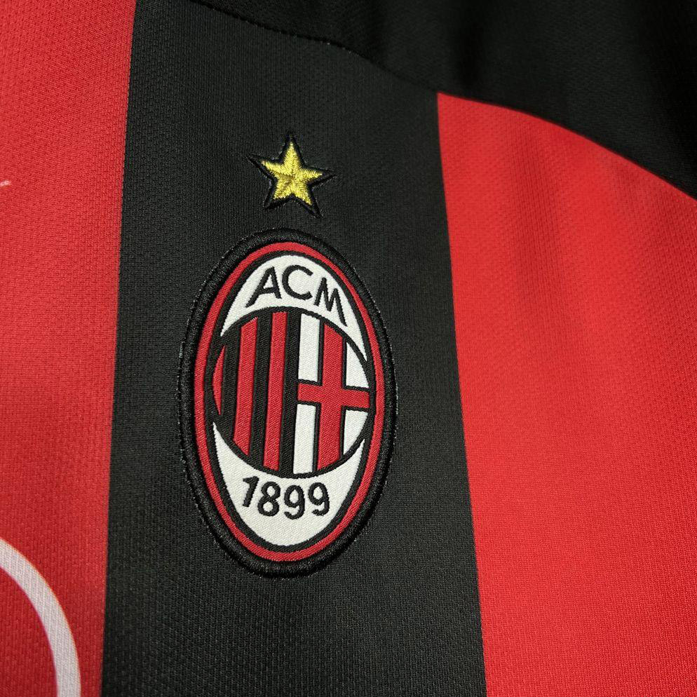 Retro 2000-02 AC Milan home retro Football jersey