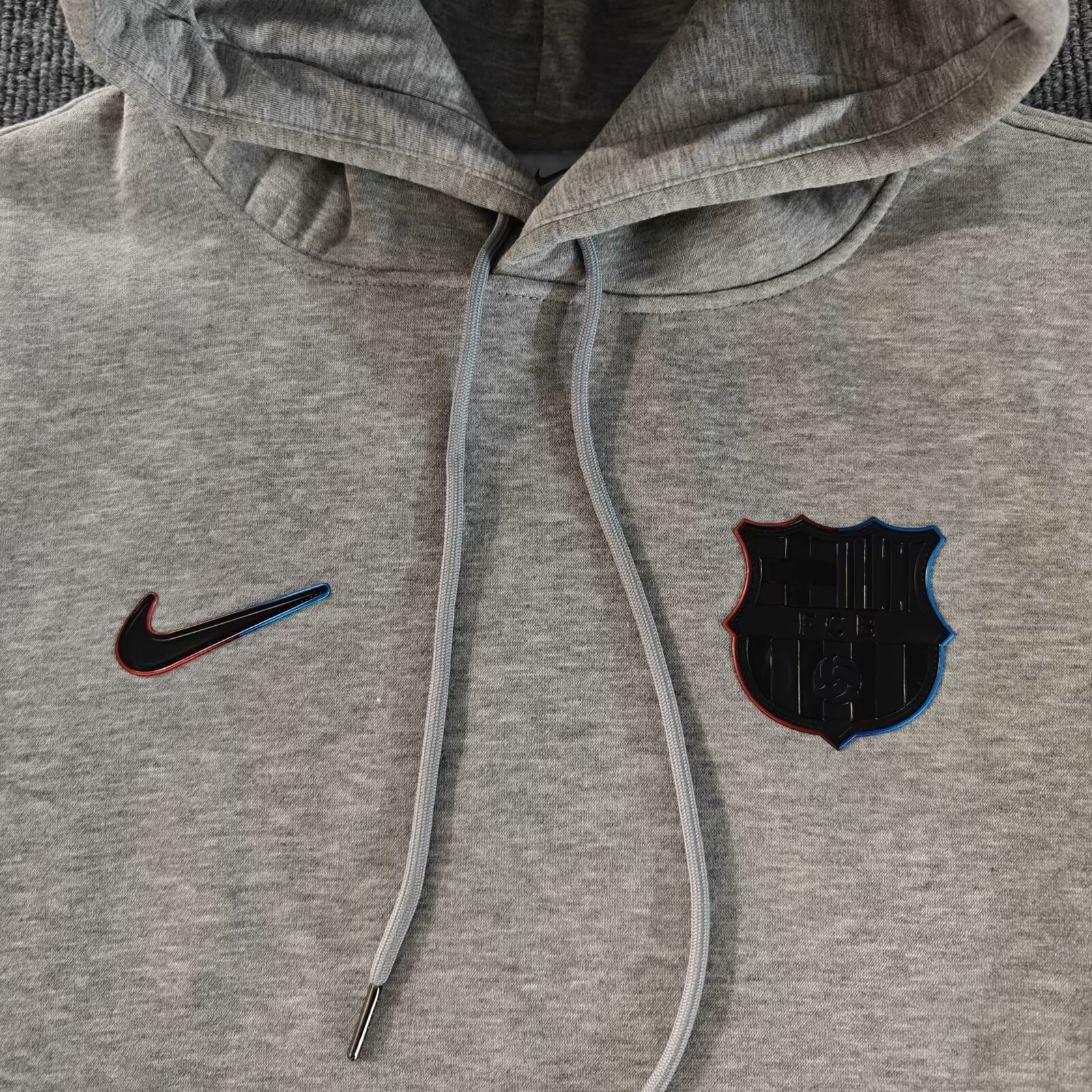 2024/25 Barcelona Grey Casual Sweater
