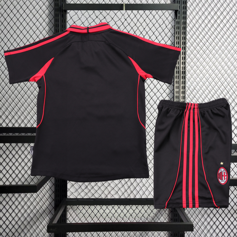 Retro 2000-01 AC Milan Third Away retro kids Football jersey