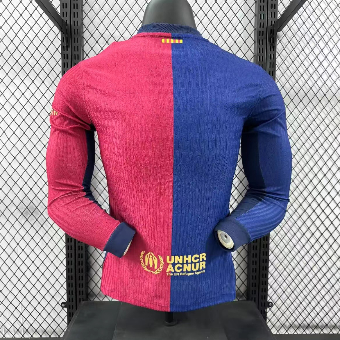 Player 2024-25 Barcelona home long sleeve Football jersey