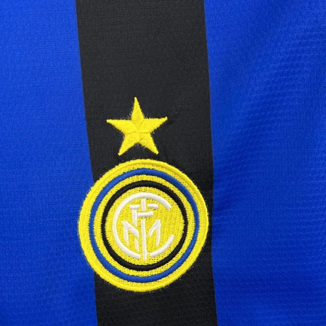 Retro 1998-99 Inter Milan Home Retro RONALDO MORIERO ZAMORANO BAGGIO Football jersey