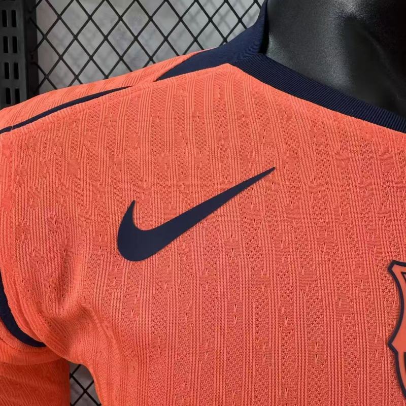 Player 2025-26 Barcelona Third Away long sleeve Football jersey