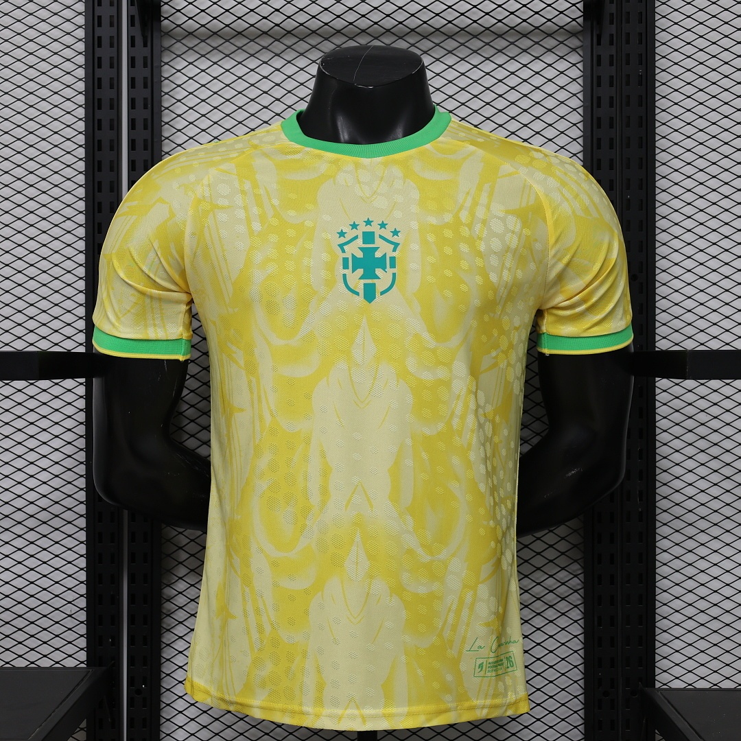 Player 2026 Brazil Special Edition Football jersey