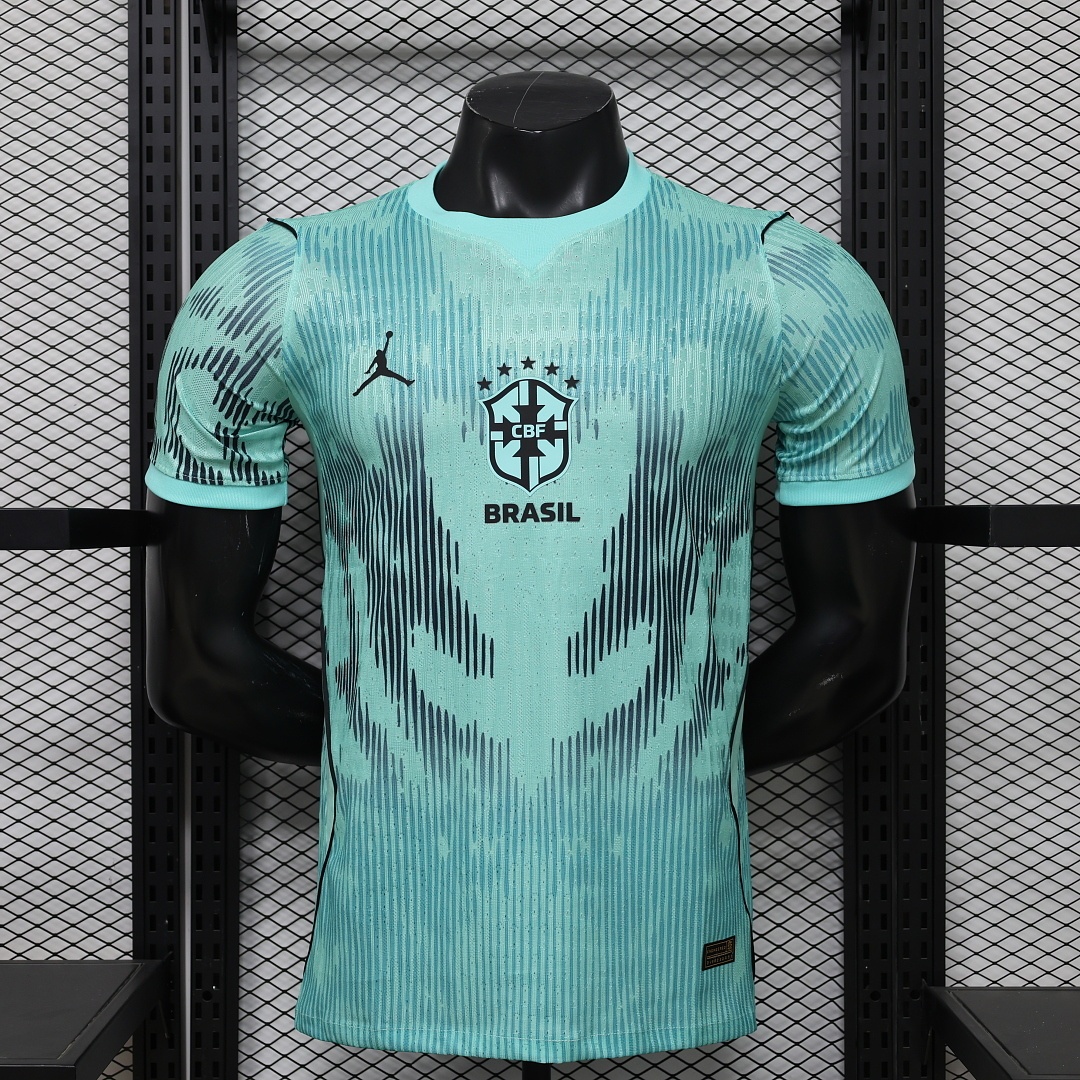Player 2026 Brazil goalkeeper Football jersey