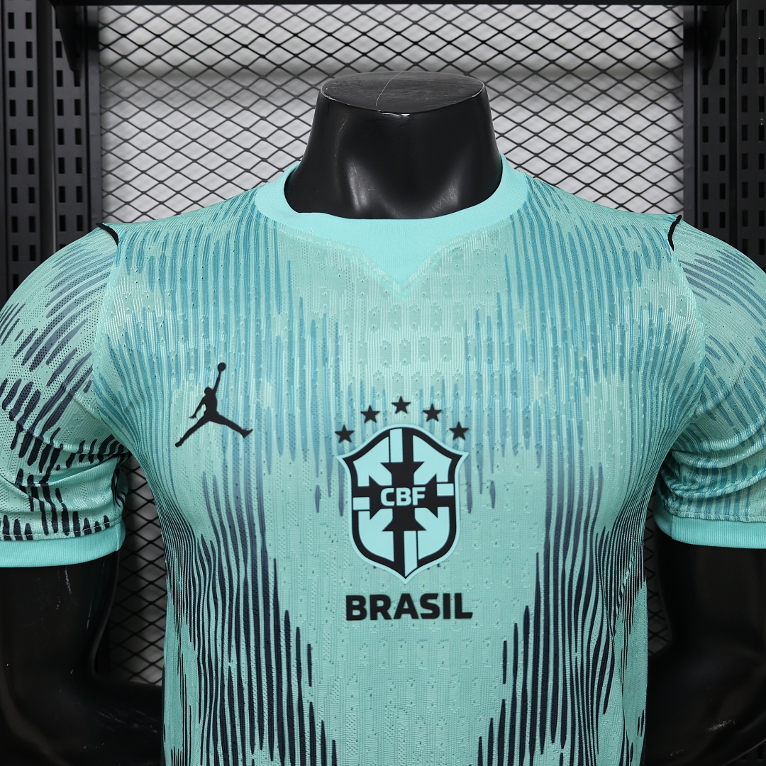 Player 2026 Brazil goalkeeper Football jersey