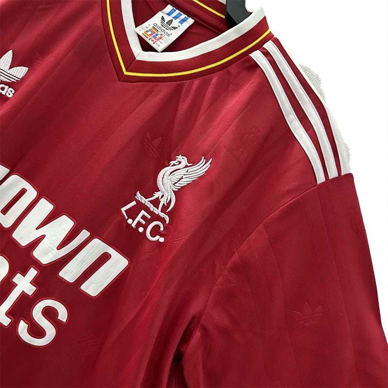 Retro 1986-87 Liverpool Home retro Football jersey