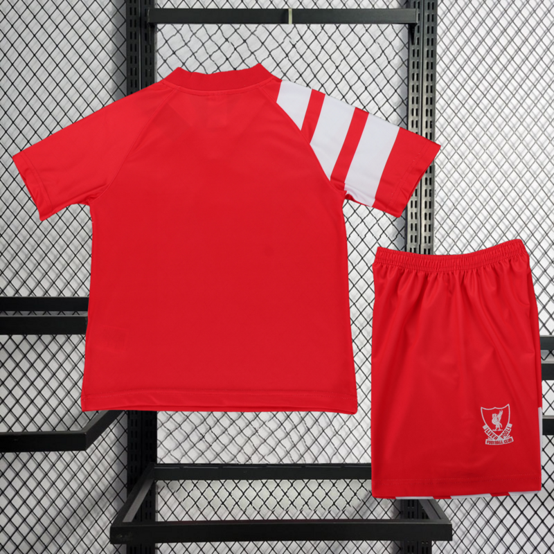 Retro KIDS 1991-92 KIDS Liverpool Home retro Football jersey