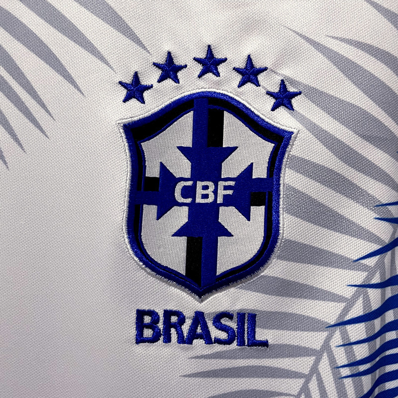 2022 Brazil White Football jersey