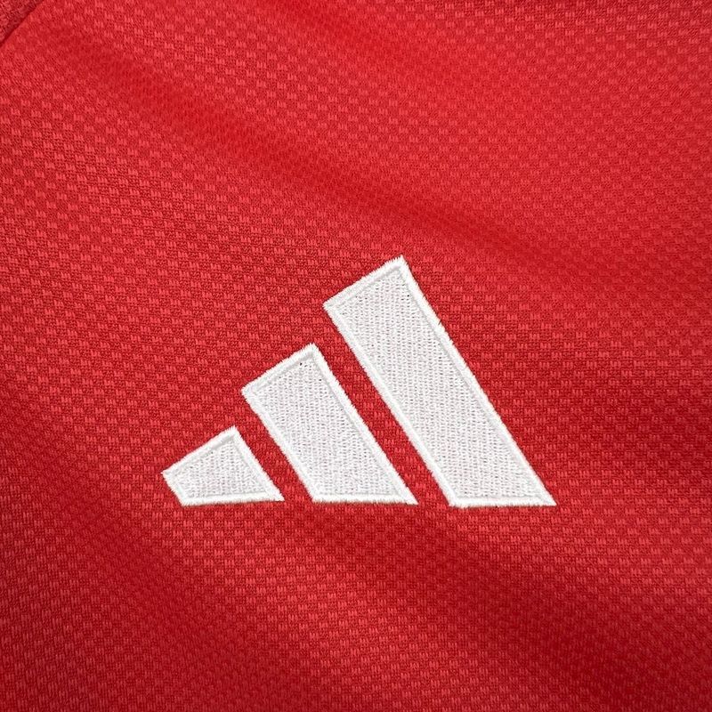2025-26 Benfica Home Long sleeve Football jersey