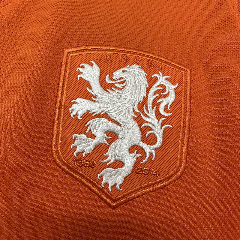 Retro 2014 Netherlands Home retro Football jersey