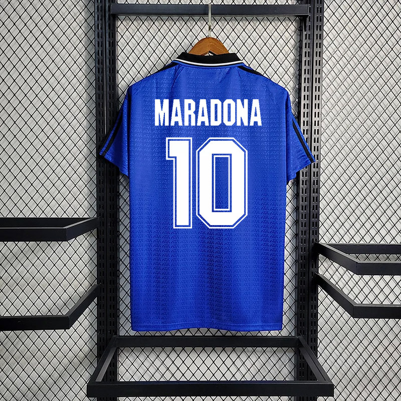Retro 1994 Argentina away retro MARADONA Football jersey