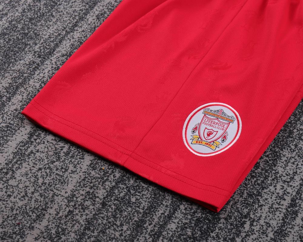 Retro kids 1996-97 Kids Liverpool Home retro Football jersey