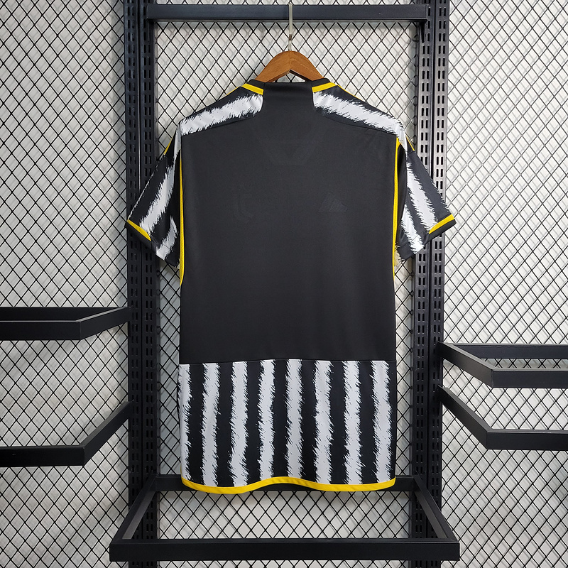 2023-24 Juventus Home  CHIESA VLAHOVIC POGBA KOSTIC Football jersey