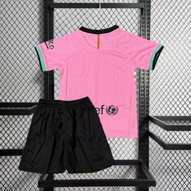 Retro KIDS 2020-21 KIDS Barcelona Away Retro Football jersey