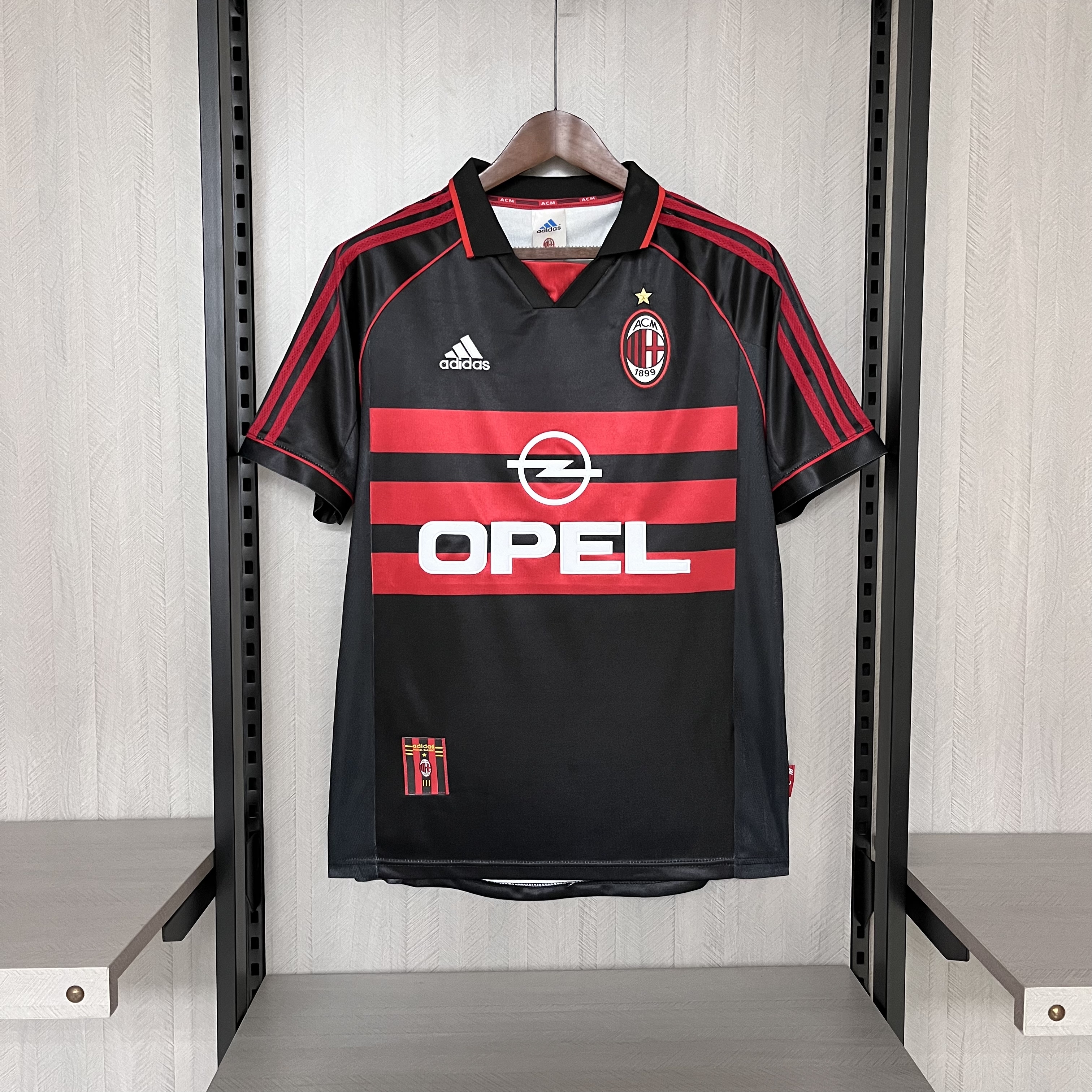 Retro 1998-99 AC Milan Away Retro SHEVCHENKO ALBERTINI BOBAN BIERHOFF MALDINI Football jersey