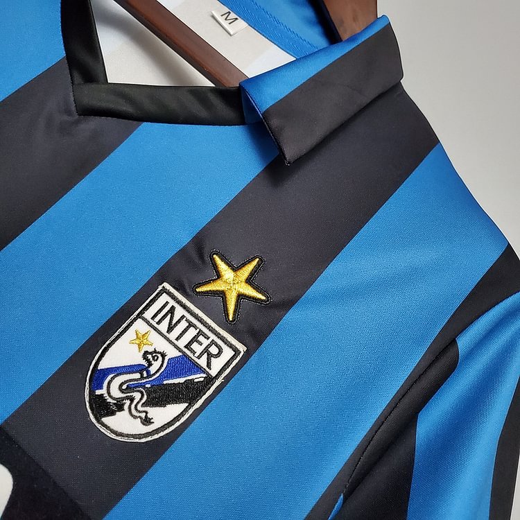 Retro 1988-90 Inter Milan home Retro Football jersey