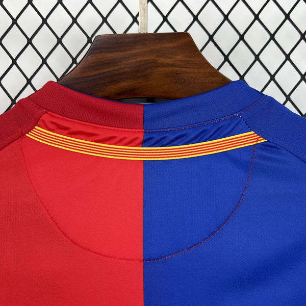 Retro 2008-09 Barcelona Home Retro MESSI PIQUE ETO'O XAVI A.INISTA ETO'O HENRY Football jersey