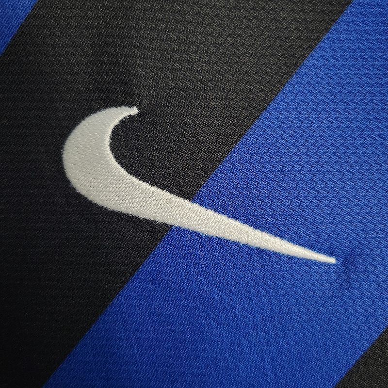 Retro UCL 2009-10 Inter Milan Home retro J.ZANETTI SNEIJDER BALOTELLI MILITO ETO'O Football jersey