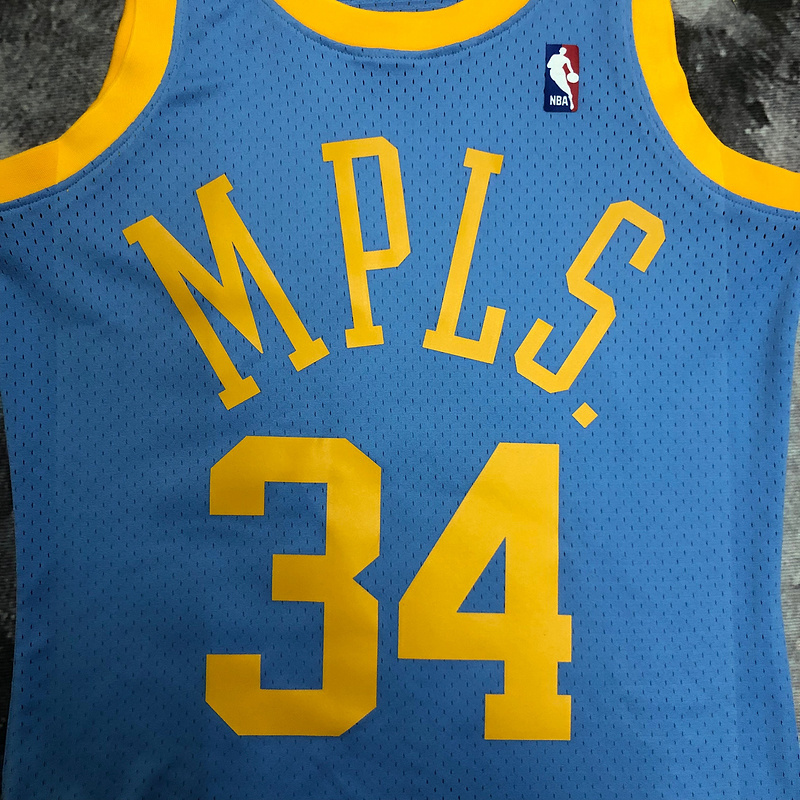 2001-02 NBA Lakers 34 O'NEAL Basketball Jersey