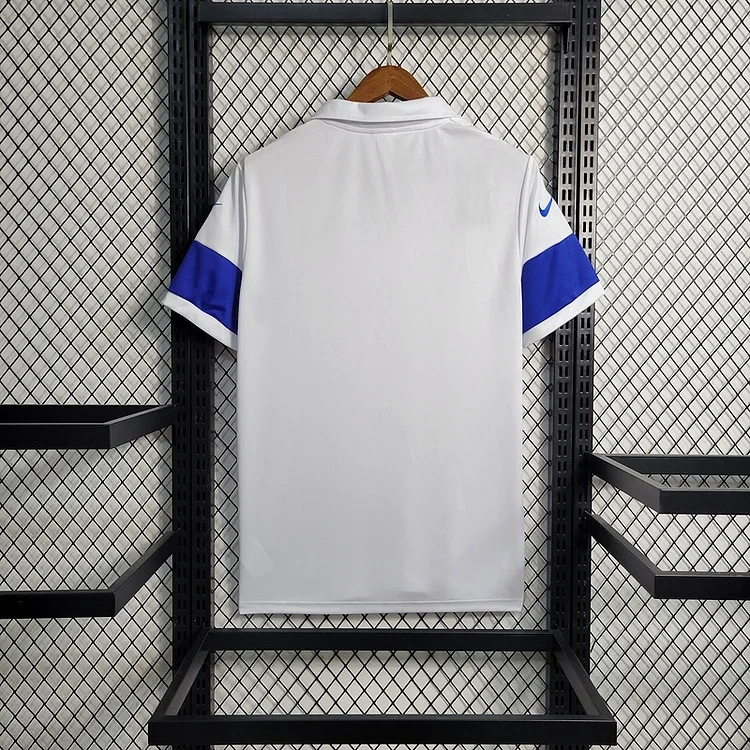 Retro 2004 Brazil retro White Football jersey