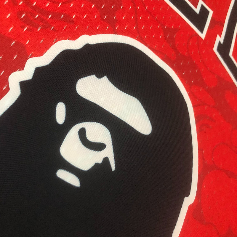 1997-98 NBA Chicago Bulls (93 BAPE) Basketball Jersey