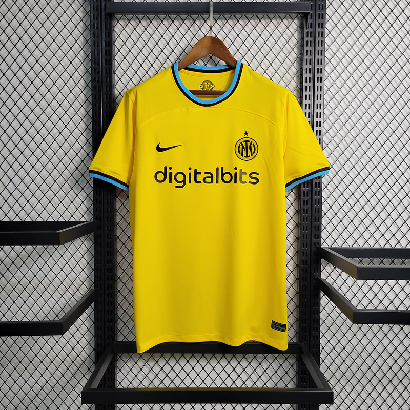 2022-23 Inter Milan Two Guest LAUTARO Lukaku D?eko BARELLA Football jersey