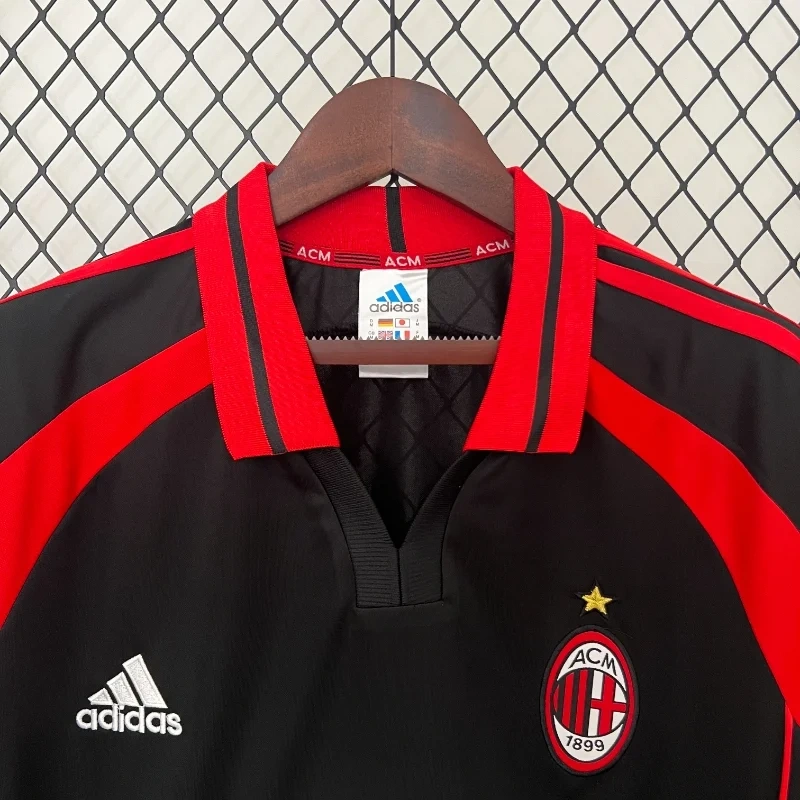 Retro 2000-01 AC Milan Third Away retro Football jersey