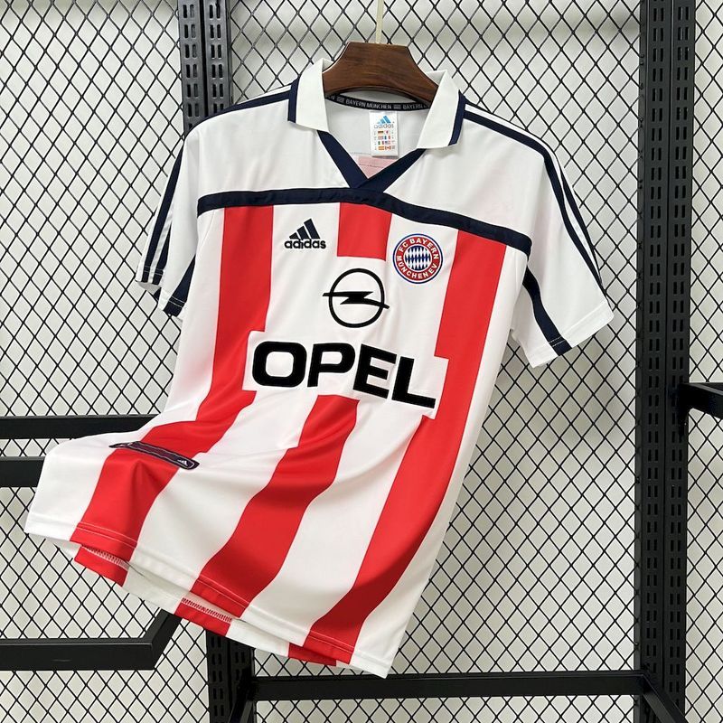 Retro 2000-01 Bayern Munchen Away Retro Football jersey