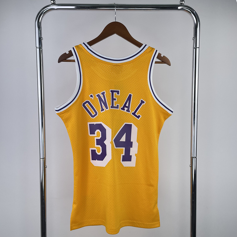 1996-97 NBA Lakers  34 O'NEAL Basketball Jersey