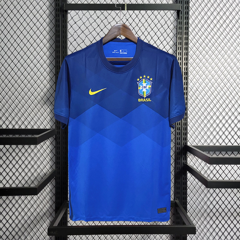 Retro 2020-21 Brazil Away Retro Football jersey