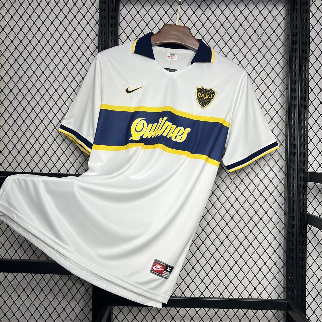 Retro 1996-97 Boca Juniors away Retro Football jersey