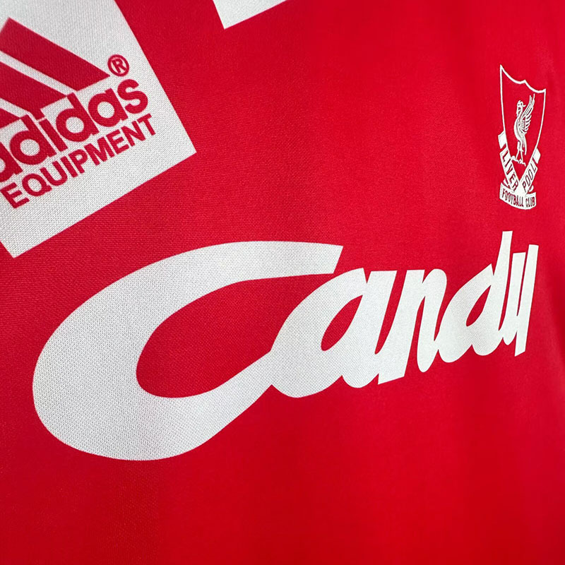 Retro 1991-92 Liverpool Home retro Football jersey