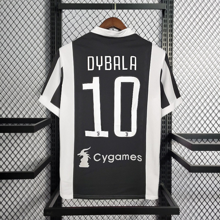 Retro 2017-18 Juventus home Retro Higuian Khedira Bonucci Dybala Football jersey