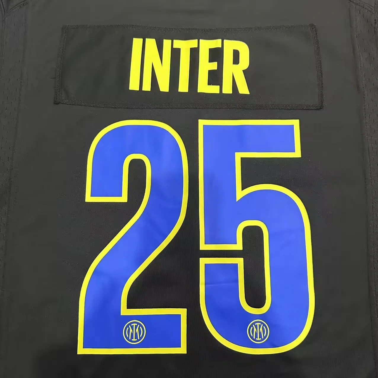 2025-26 #25 Inter Milan Baseball uniform Football jersey