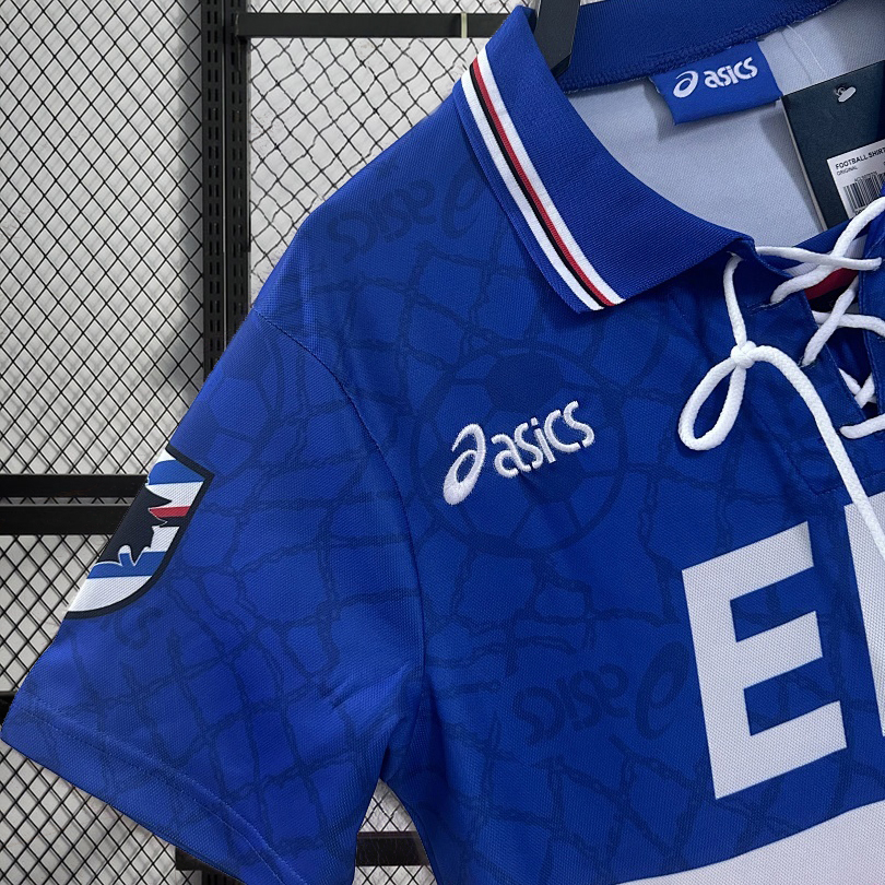 Retro 1994-95 Sampdoria Home Retro Football jersey