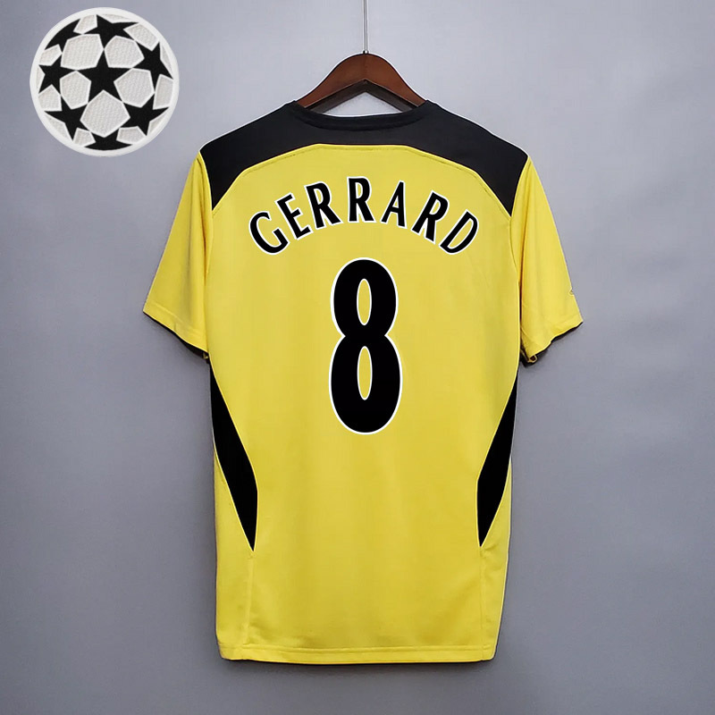 Retro 2004-05 Liverpool Away retro Football jersey