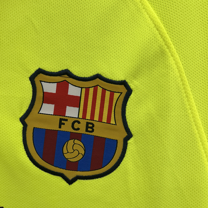 Retro 2014-15 Barcelona Third away Retro MESSI PIQUE XAVI A.INISTA PUYOL Football jersey