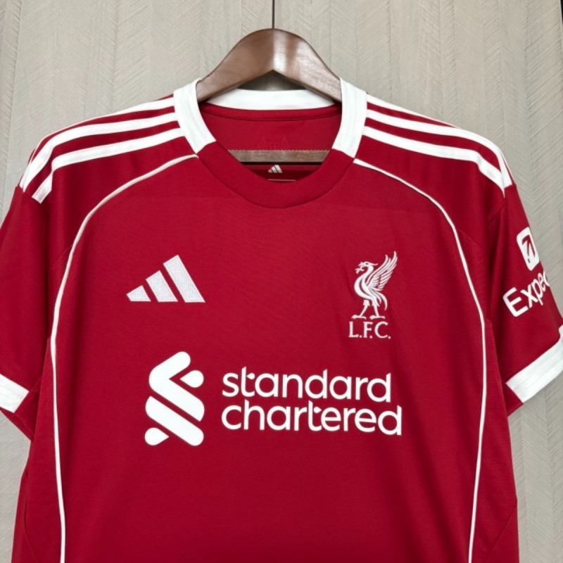 2025-26 Liverpool Home Football jersey