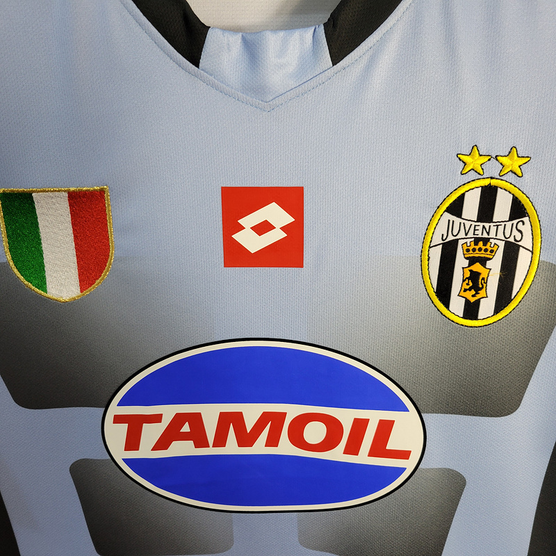 Retro 2002-03 Juventus Retro goalkeeper away Football jersey
