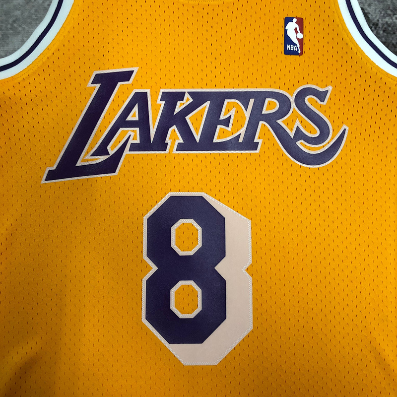 1996-97 NBA Lakers  8 BRYANT Basketball Jersey