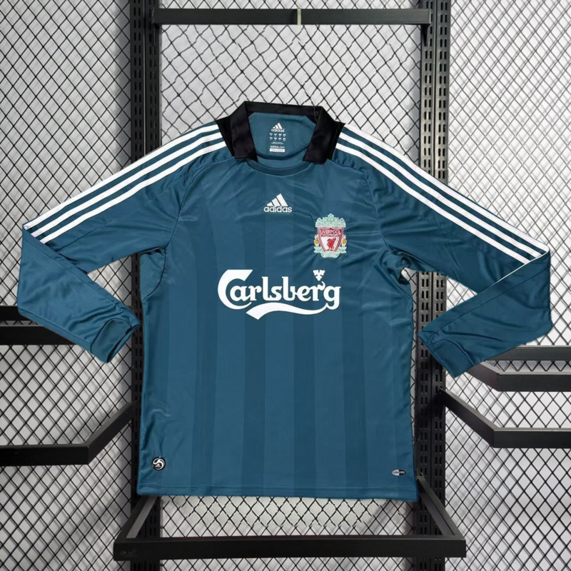 Retro 2008-09 Liverpool Away retro Football jersey