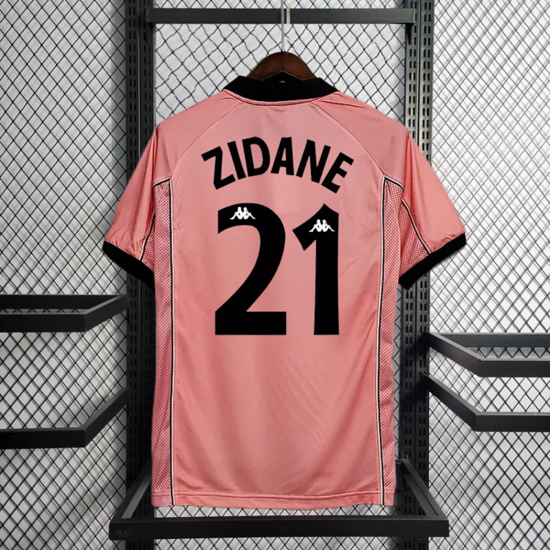 Retro 1997-98 Juventus away Retro ZIDANE DEL PIERO CONTE INZAGHI Football jersey