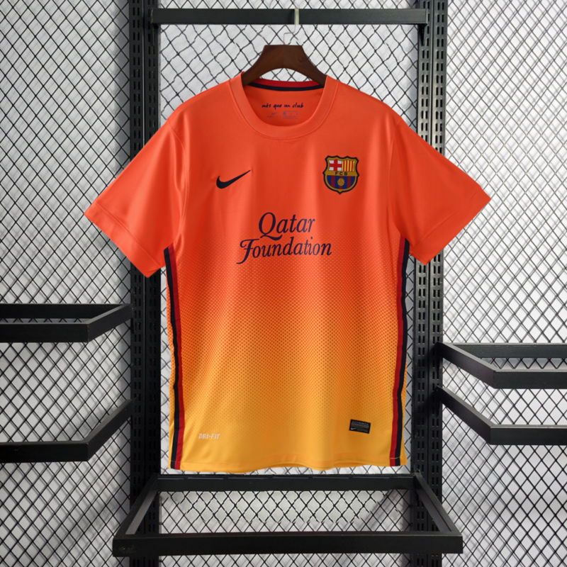 Retro 2012-13 Barcelona  Away Retro football jersey