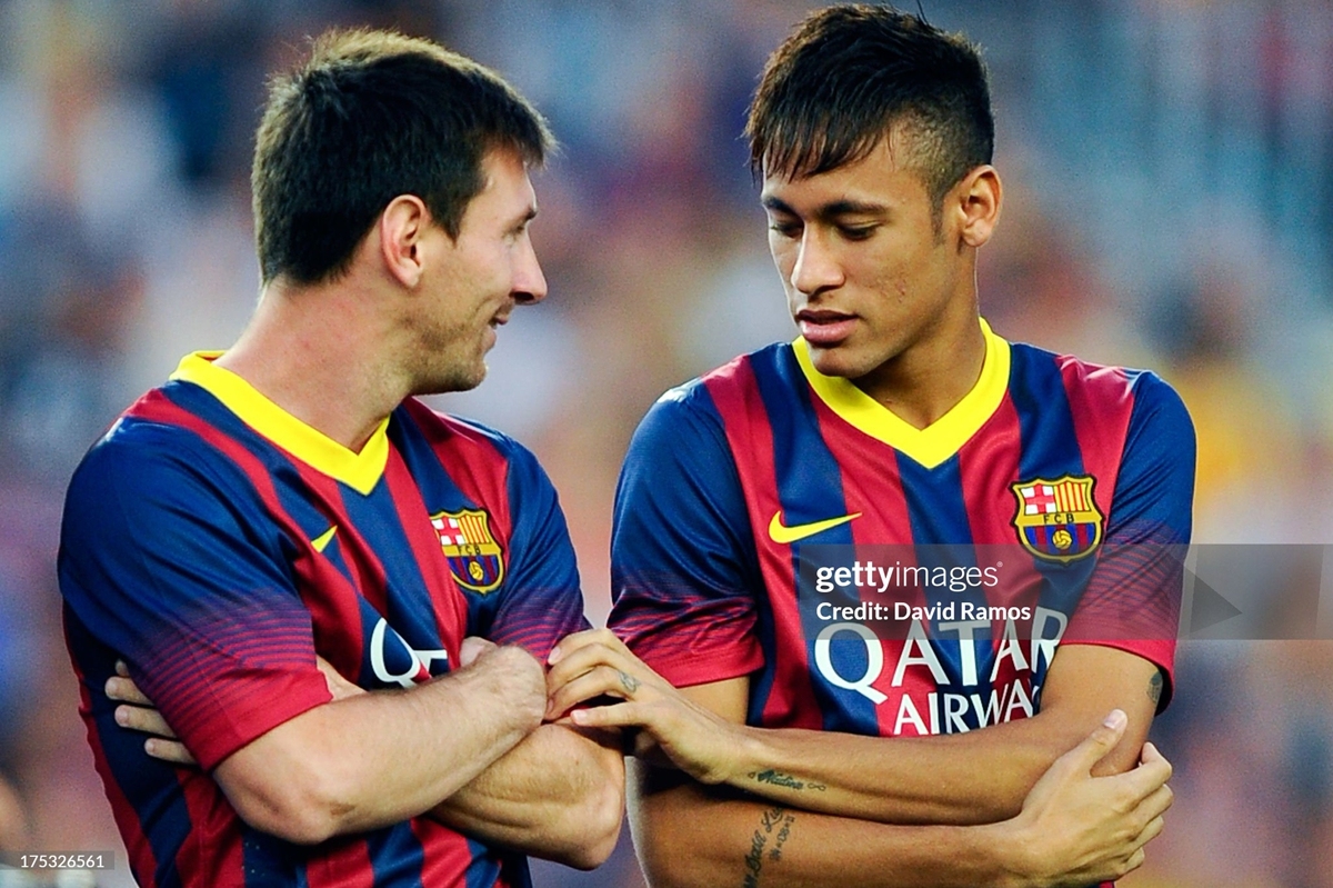 Retro Player 2013-14 Barcelona Home Retro Football jersey