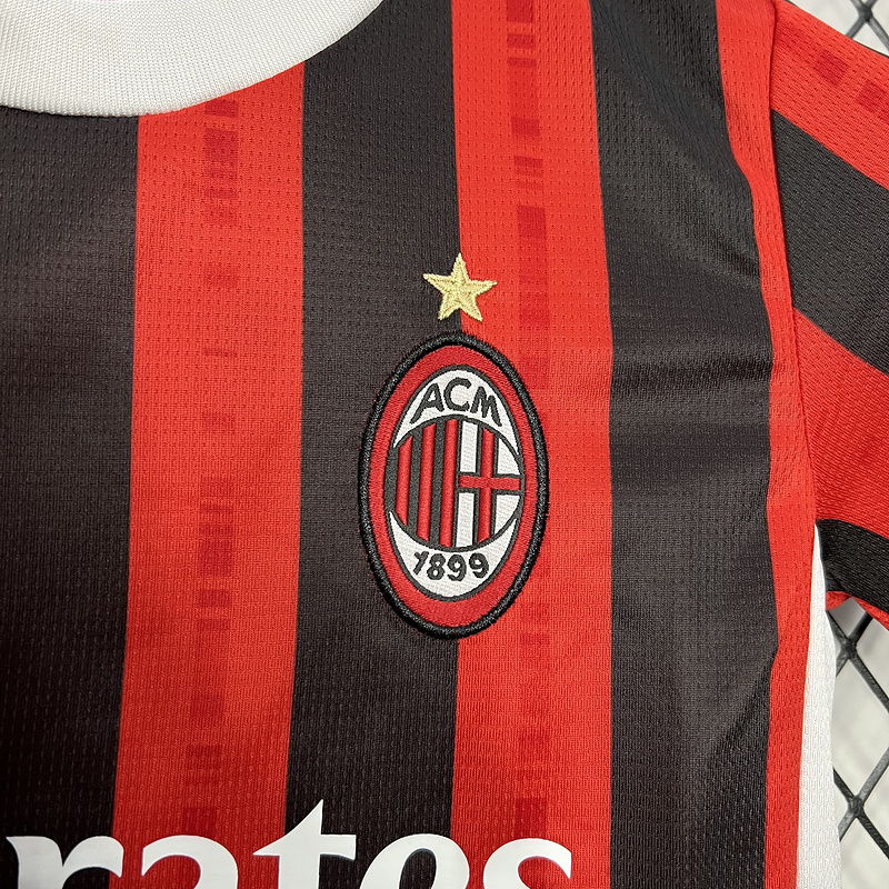 2024-25 AC Milan Home KIDS Football jersey
