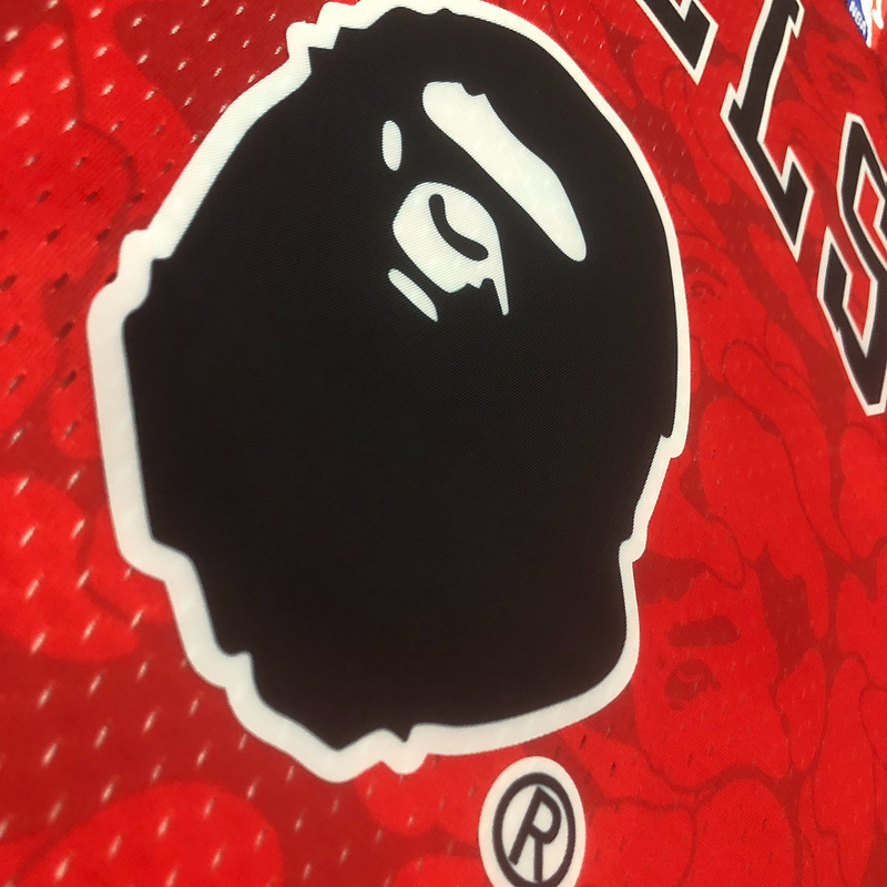 1997-98 NBA Chicago Bulls (93 BAPE) Basketball Jersey