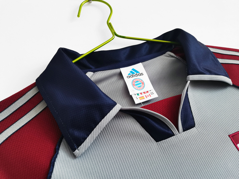 Retro 1998-99 Bayern Munchen away Retro grey Football jersey
