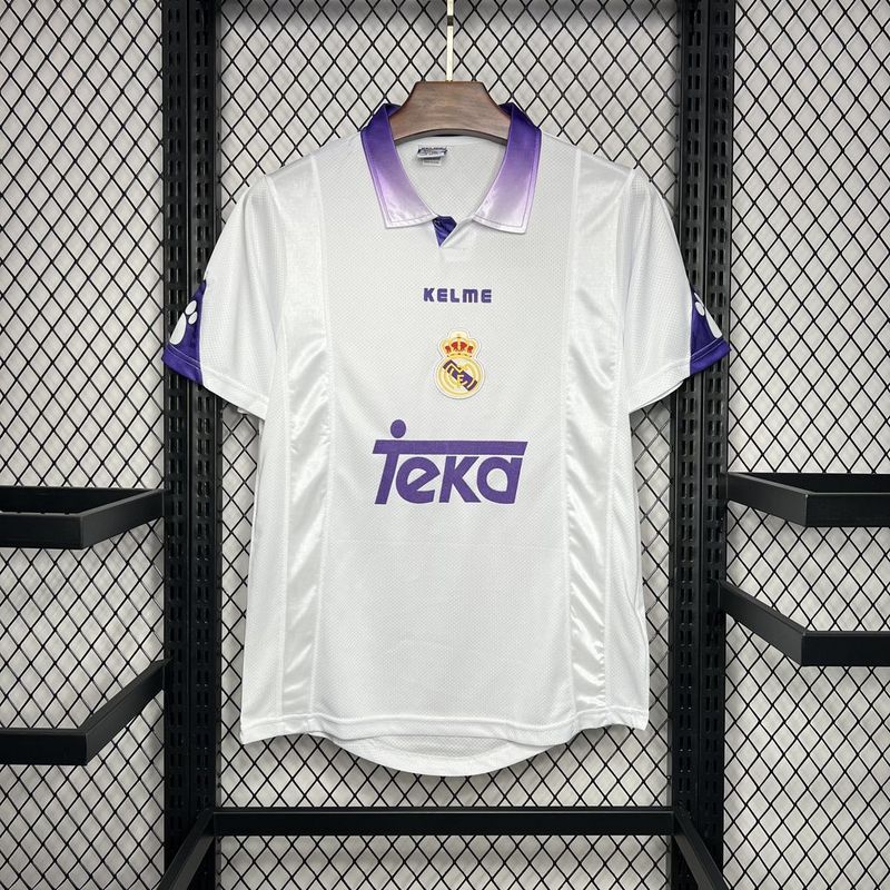 Retro 1997-98 Real Madrid home Retro Football jersey