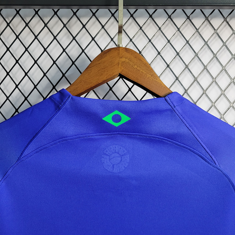 2022-23 Brazil Away National Team World Cup Football jersey