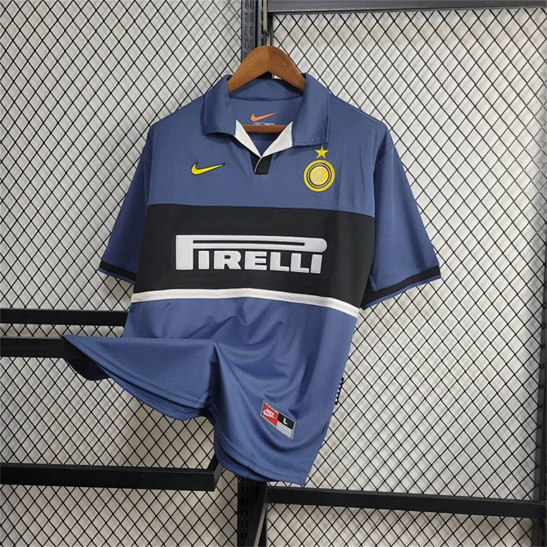 retro 1998-99 Inter Milan Third away Retro game football jersey